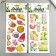Plastic sticker multi -layer "Rest in Mexico" MIX 32x13.5 cm