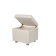 Puff with Vega lid, 430x480x430, white