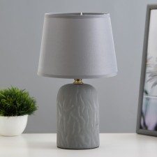 Fendy table lamp E14 40W Gray 17.8x17.8x30 cm Risalux