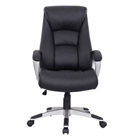 Office armchair Brabix Grand EX-500, genuine leather, black-5