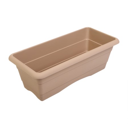 Box for flowers, 48 ​​× 22 × 17 cm, 10 l, cappuccino color
