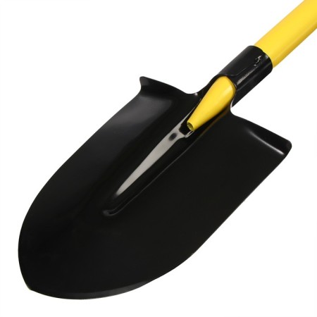 Baying shovel, acute, l = 121 cm, metal stalk, with a handle-2