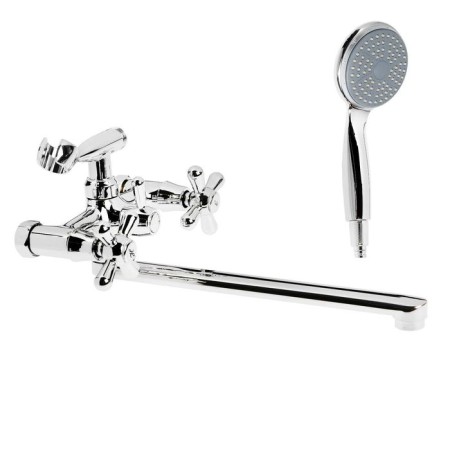 Accoona A7572-2 bathtub, two-wound, brass, chrome