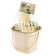 Set for playing the sand, 8 objects: scoop, robberies, sieve, bucket, 4 soft molds