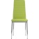 Stool on the Grass Carcass DC2-001 Metal/Ecokuzha, Chrome/Green 41x45x96 cm