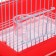 Poultry cell equipped BD-1/1D, 30 x 23 x 39 cm, red
