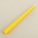 Candle twisted, 2.2x 25 cm, varnished yellow