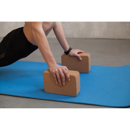 Sangh yoga block, 15 × 22 × 7 cm, cork-9