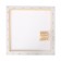 Canvas on the subframe, cotton 100%, 30 x 30 x 1.8 cm, acrylic soil, fine -grained, 280 g/m²