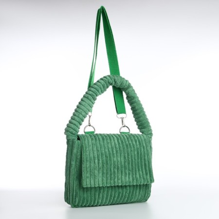 Youth bag on magnet, green color-3