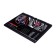 Notepad A6, 40 sheets in the Smile cage, hard cover, glossy lamination, offset block