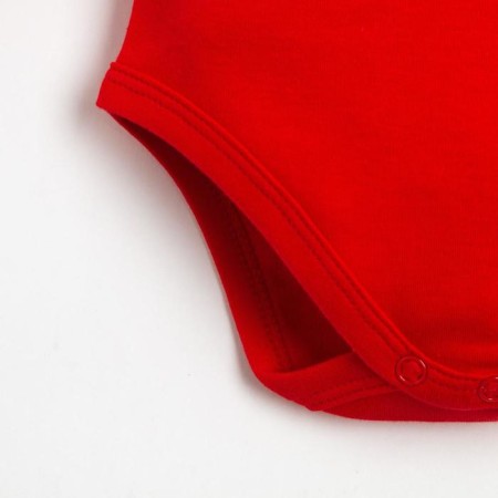Body with DL. Sleeve Kroshka I "Winter Party", height 86-92 cm, red-2