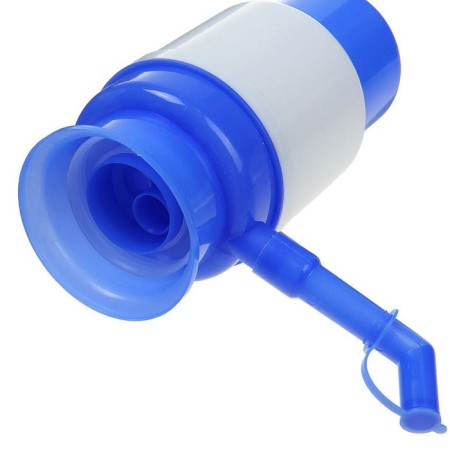 Luazon water pump, mechanical, small, under a bottle of 11 to 19 l, blue-4