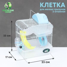 The cage for rodents 