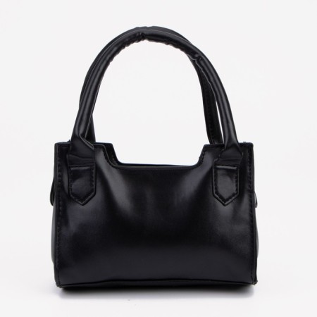 Bag Female Tout with zipper, black color