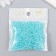 Beads for creativity plastic "Blue mother of pearl" set 20 grams d = 0.4 cm
