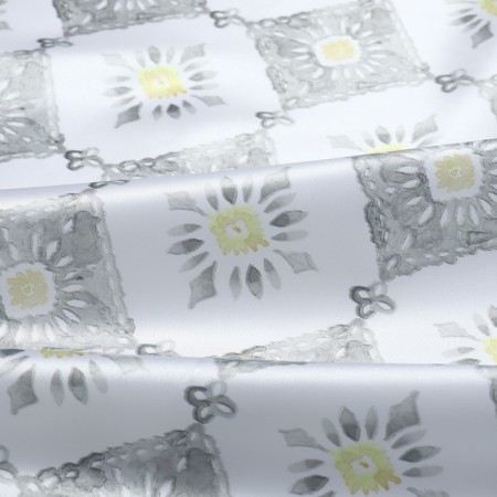 Gray Diamonds tablecloth 145x300 cm, 100% p/e-4