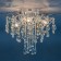 Ceiling lamp 4x60W E27, size 46.5x46.5x37 cm