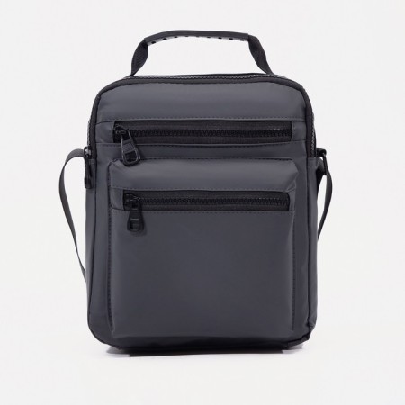 Male bag, gray color-1