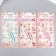 Sticker of rhinestone plastic "Caccadus" MIX 19x9 cm
