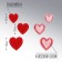 A set of thermal appliances "Heart", 3 pcs.
