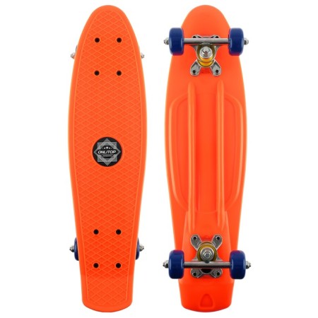 Skateboard Onlitop, 56x15 cm, PVC 50 mm wheels, ABEC 7, aluminum frame, MIX color-6