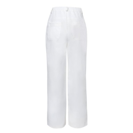 Women's pants Minaku: Casual Collection Color White, rr 46-6