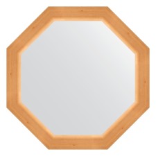 Mirror in the baguette frame, pine 62 mm, 61.6x61.6 cm