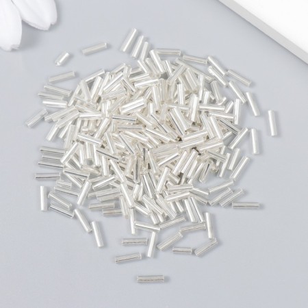 Beads "Zlatka" Glass 10 g, size 3 ", 6 mm, No. 0021 Transparent 93" 78543 "-1