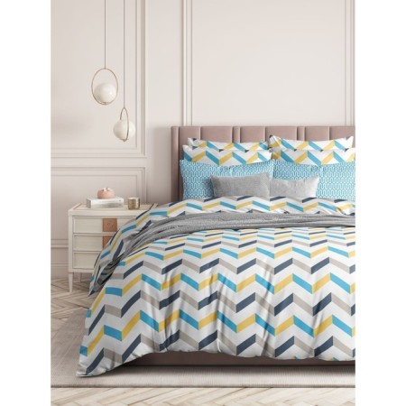 Bed linen 2 joint venture Colorful Geometry, size 220x214 cm, 175x215 cm, 70x70 cm - 2 pcs-3