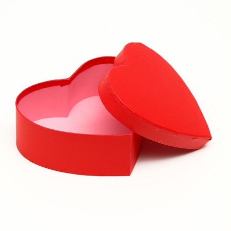 Set of boxes 3v1 hearts "Red" 21 x 19 x 9 - 15.5 x 14 x 6 cm-2