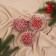 Set of balls plastic D-8 cm, 3 pcs "Caleb" red