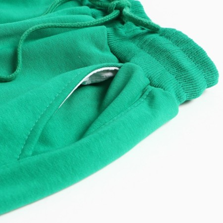 Sports pants for boys, green color, height 86-92 cm-3