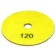 Polis Circle Baumesser Standart, No. 120, 100 x 3 x 15 mm 15 mm