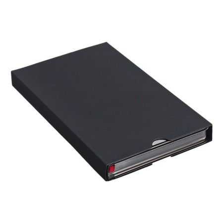 Diaumer Lowed A5, 136 Bridge sheets, artificial leather cover, metal edging, lies, silver-14