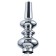 Bayerlux lamp "Scandy" LED 6W 4000k chrome 12x12x37-205cm