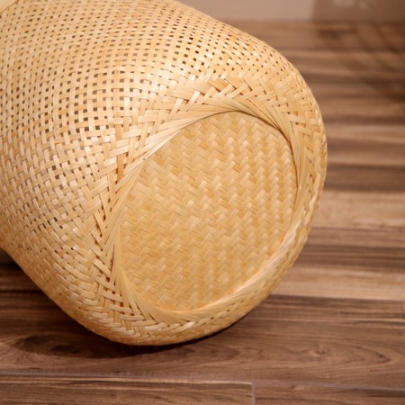 Wicker basket, from bamboo 40x40x35 cm-7