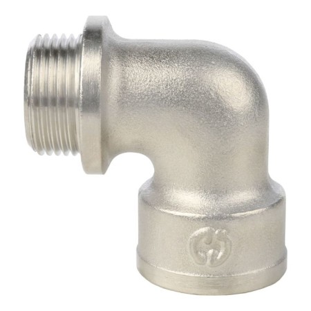 STOUT SFT-0016-000034, 3/4 ", external/internal thread, with emphasis, nickel. Brass-2