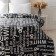 Black & White 150x200cm Palace, Aerosoft 190g/m, PE 100%