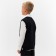 Minaku boy's vest for a boy: School Collection, Black color, height 146 cm