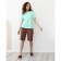 Women's T-shirt Basic Line, mint color, rr 48