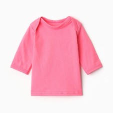 T -shirt with DL. Sleeve Bloom Baby, p. 62 cm, pink