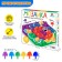 Mosaic is round, 60 elements with cards, 6 colors