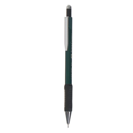 Mechanical pencil 0.5 mm Faber-Castell Grip 1345 with an eraser, rubber emphasis, green-1