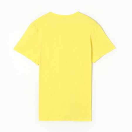 T -shirt male, yellow color, size 48-8