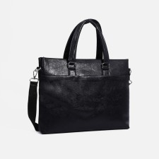 Male bag, black color