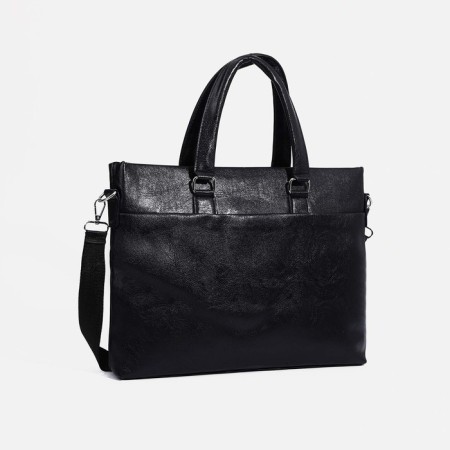 Male bag, black color