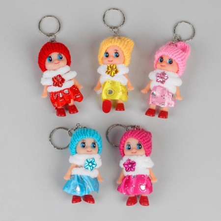 Doll doll "Puppet", in a hat, Mix color-1