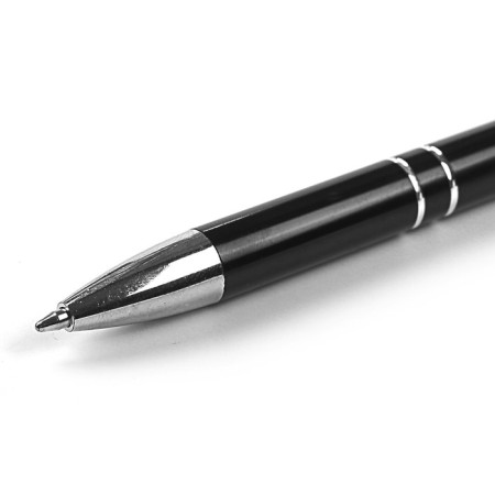 Automatic ballpoint handle, 0.5 mm, blue rod, black case-3