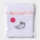 A bag for washing socks Dolyana, 17 × 20 cm, three -layer, large mesh, color mix